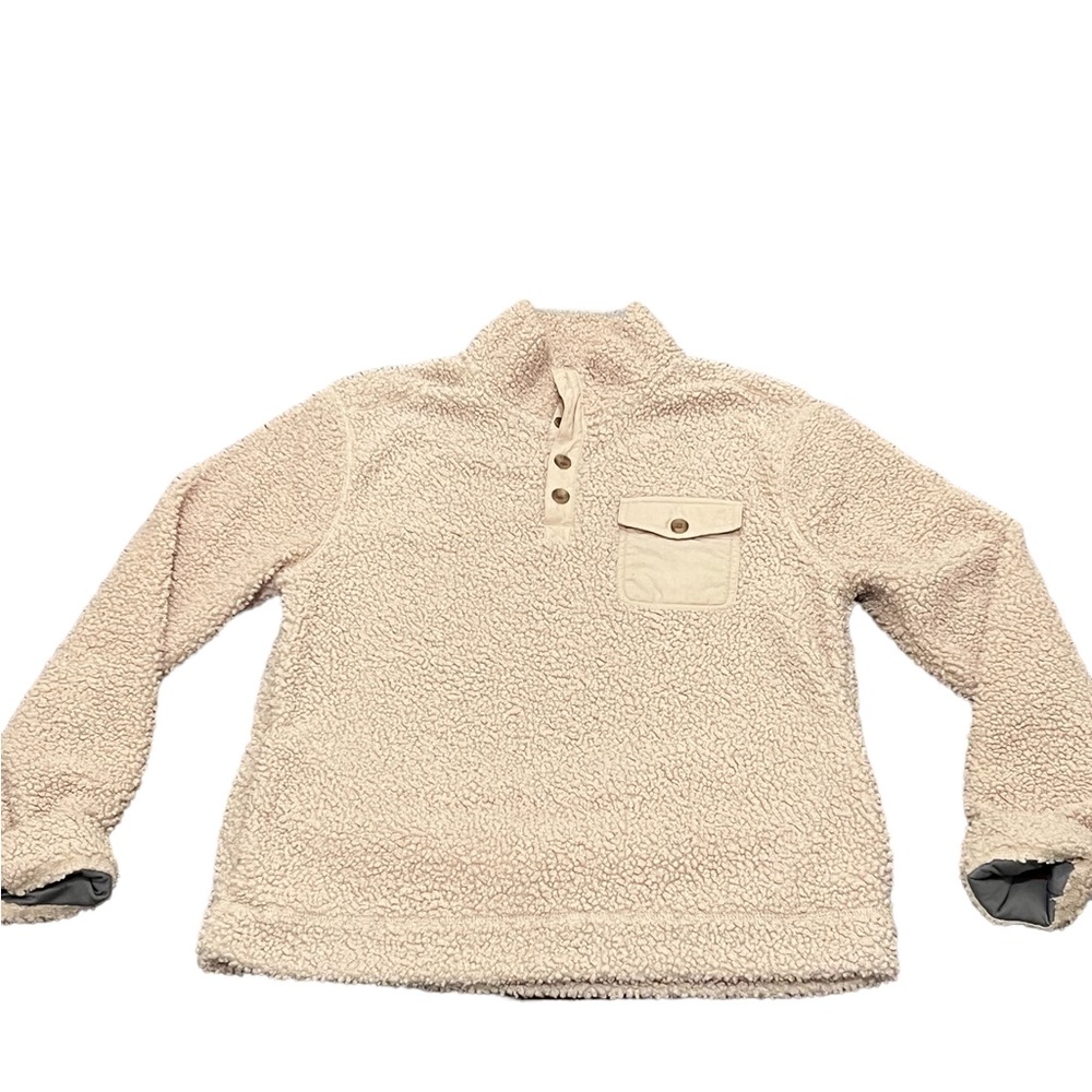 Lord & Taylor/Black Label Faux Sherpa Pullover